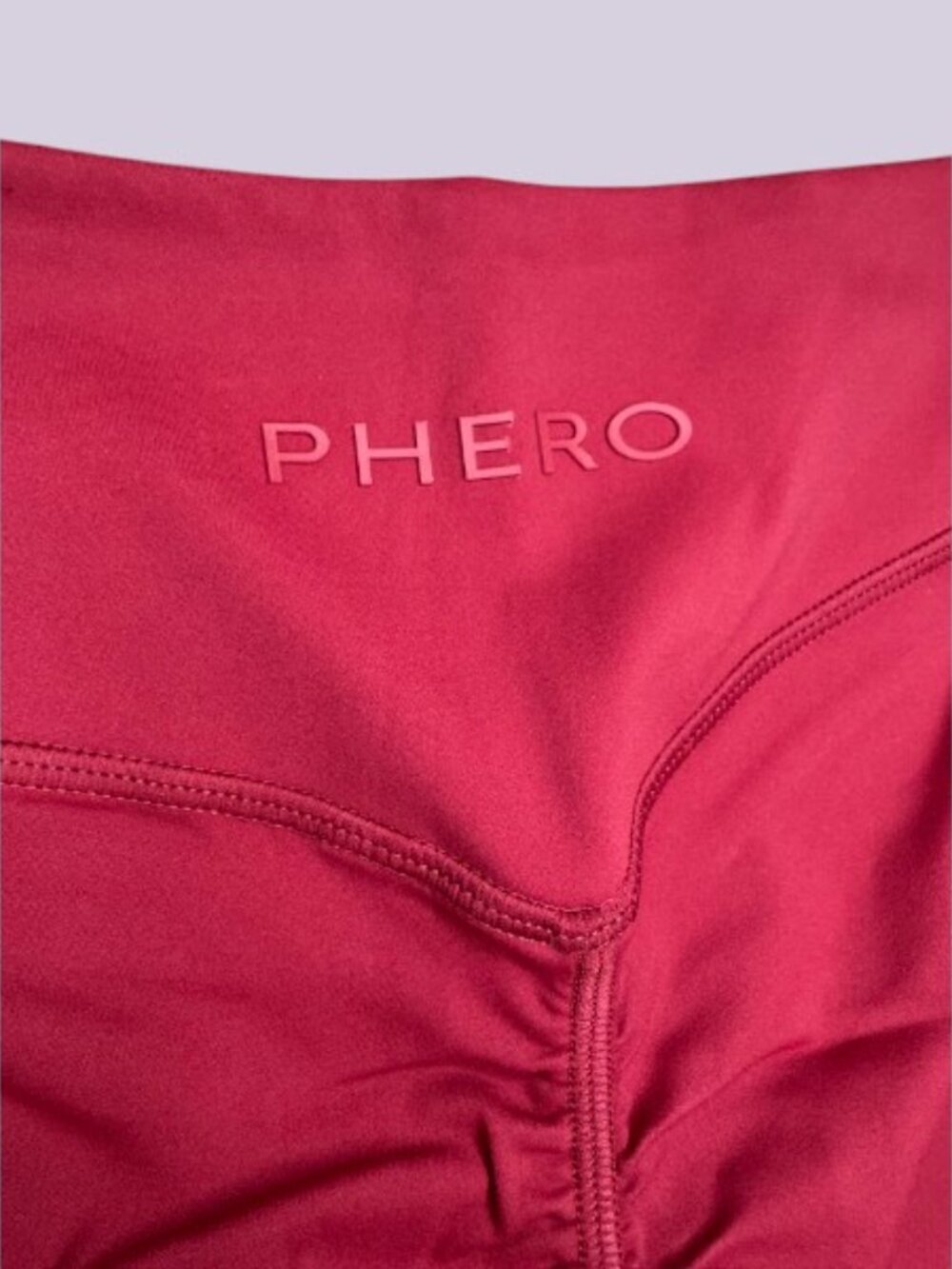Red Matching 3 Piece Athleisure Set Jacket Leggings Sports Bra - Picture 8 of 16